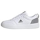 adidas Park Street Shoes, Sneaker Uomo, Ftwr White Ftwr White Core Black, 43 1/3 EU