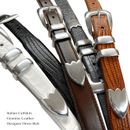 Cinturones de golf italianos piel de becerro cuero genuino diseñador cinturón de golf para hombre