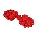 Seven Beads Chinese Cheongsam Knot Button Closure Ribbon Fastener Costume Shirt Suit DIY Sewing Craft Accessories Sewing Fasteners for Clothing Sewing Notions & Supplies Fasteners