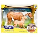 Breyer Horses Traditional Series Ebony Shines & Charlize | 2 Horse Set | Horse Toy Model | 11.5" x 9" | 1:9 Scale | Model #1872