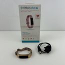 Fitbit ALTA HR Orologio da corsa oro rosa in scatola con caricabatterie | Testato e funzionante