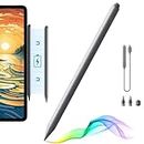 ESR iPad Pencil (2 Generation) with Magnetic Wireless Charging, Stylus Pen for iPad, Digital Pencil Pro, Tilt Sensitivity, Palm Rejection for iPad Pro 12.9/11, iPad Air 5/4, iPad Mini-6, Grey