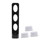 Veterger Replacement Parts Water Filter Holder with 3 Pack Charcoal Water Filters,Compatible with CUISINART Coffee Maker Coffee Machines