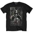 Volbeat Men's Goat with Skull Slim Fit T-Shirt Large Black