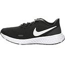 Nike Women's Revolution 5 Running Shoe, Black/White/Anthracite, 8.5