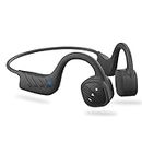 Bone Conduction Bluetooth Earphone,Headphone for Swimming Diving 8G Independent Memory MP3 Music Player Underwater Sports Headset HD Sound Black