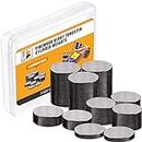 Tungsten Weights Pinewood Derby Weights 2.625 Ounce 3/8 Inch Cylinder Weights Car Incremental Weights, 10 Pieces, 4 Size
