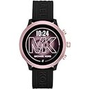 Michael Kors Women's Digital Touchscreen Watch with Silicone Strap MKT5111