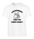 Lockdown Videospiele Kinder T-Shirt Geburtstag Geschenk lustige Konsole PC Gamer Hobby 