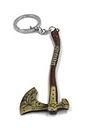 Axe The Cutting Tool Weapon League Of Legend Metal Keychain Gold