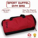 Mens Large Red Sports & Gym Holdall Bag - SPORTS TRAVEL WORK EQUIPMENT DUFFLE