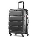 Samsonite Unisex-Adult Omni Pc Hardside Expandable Luggage with Spinner Wheels, Black, 3-Piece Set (20/24/28), Omni Pc Hardside Expandable Luggage with Spinner Wheels