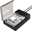 SABRENT Festplatten Dockingstation fur 2,5 3,5 Zoll SATA HDD & SSD USB A 5Gbps (EC-DFLT)