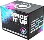 Why Don't We SPICE IT UP - 150 Novelty Cards Couples Games with 3 Levels - Mr and Mrs Game - Conversation Cards for Adult - Sets & Games - Date Night ideas for couples