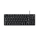 Logitech G413 Tkl Se Wired Mechanical Gaming Keyboard - Compact Backlit Keyboard with Tactile Mechanical Switches, Anti-Ghosting, Compatible for Windows, Macos - Black