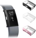 3 X Case for Fitbit Charge 2 Full-Around Screen Protector TPU Cover Bumper Shell