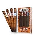 Cuba for Men Gift Set Cuba Gold Red Blue and Orange and All Are 1.15-Ounce