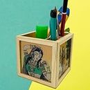 santarms Stylish Pen Pencil Stand for Office Table Visiting Card Holder Accessories Study Desk Organizer dispensers or Holders Decorative Items Products Supplies & Storage Supplies, Organisers