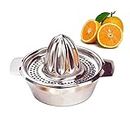 ALEENFOON filtro in acciaio INOX manuale spremiagrumi Orange lime limone frutta spremi Maker ciotola per casa bar cucina