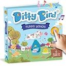 Découvrez les livres musicaux Ditty Bird pour tout-petits. Comptines amusantes, "Johny Johny, Oui Papa" et plus. Interactifs, adaptés aux 1-3 ans. Robustes et sonores pour bébés.