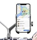 SKYCELL Universal Mobile Holder for Scooty, Bike Mobile Stand Holder Metal Body