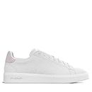 adidas Damen Advantage Premium Sneakers, Weiß/Lila, 39 1/3 EU