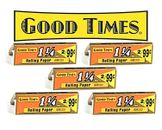 5x Good Times 1 1/4" 1.25 Rolling Papers GREAT DEAL! 24 Lvs/Pk *USA Shipped*