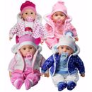 BiBi Doll 20" Lifelike Baby Doll Girls Boys Soft Bodied Toy OR 2 Clothes Sets