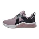 Nike Women's W AIR MAX Bella TR 5 PRM Plum Fog-Off Noir-White Running Shoe (DN0896-500)