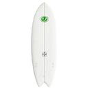 CBC, Surfboard Softboard Slasher Unisex – Erwachsene, Orange, 5 '8 "