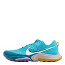 Nike Men's AIR Zoom Terra Kiger 7 Running Shoe, Turquoise Blue/White-Mystic Teal-univ Gold-Wild Berry, 10.5 UK