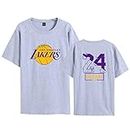 GAOZI Maillots De Basketball Basket Maillots Bryant #24 Basketball T-Shirt Jersey Maillot T-Shirt Sweat-Shirt