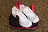 New Nfinity Vengeance Womens Cheer Shoes with Case WHITE Adult Size 6.5