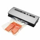 Russell Hobbs RHVS1 Seal Fresh Vacuum Sealer, One Touch Automatic Sealing, Sous Vide Compatible, Grey