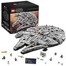 LEGO 75192 Star Wars Millennium Falcon, UCS Set for Adults, Model Kit to Build with Han Solo, Princess Leia & Chewbacca Minifigures, Plus Droid Figure, Collectible Gifts for Teenagers, Boys and Girls