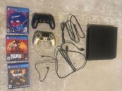 PlayStation 4 Bundle With Games, Controllers, Cords - Pre-owned Tested PS4