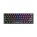 Ant Esports MK1300 Mini Wired Mechanical Gaming Keyboard with 60% Compact Form Factor - Outemu Red Switches