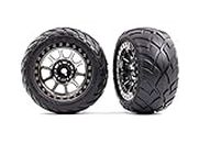 Traxxas Tire and Wheels Black Chrome 2.2 Inch Alias Tire 2478T