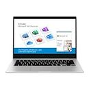 SAMSUNG Galaxy Book Go 14" FHD Laptop, Qualcomm Snapdragon 7c Gen 2, 4GB RAM, 64GB HD, Silver, Windows 10 - Includes Microsoft 365 Personal 12 Month Subscription