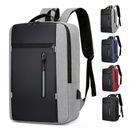 17" Men Women Laptop Backpack Travel Business Shool Bag with USB Charging Port