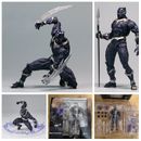 Increíble figura de acción Yamaguchi Revoltech Black Panther nueva en caja versión china de 6 pulgadas