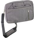 Navitech Grey Sleek Water Resistant Laptop Bag For SGIN Laptop 17.3 Inch