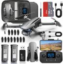 Drones with Camera 4k 40 Mins Flight Time GPS FPV Brushless Motor With 32GB TF