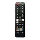 Upix Remote with Netflix Function (No Voice), Compatible/Replacement for Samsung Smart TV LCD/LED Remote Control (Exactly Same Remote Will Only Work)