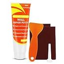 Enhanced Wall Repair Paste 250g, Drywall Patch, Wall Mending Agent Drywall Repair Putty Quick & Easy to Fill The Holes and Crack, Self-Adhesive Kit for Wall, Wood & Plaster Surface Repair