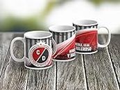 Azty Designs Coffee Tea Mug Cup Ceramic 11oz. Colombia Futbol Soccer League Cucuta Deportivo