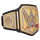 Octal - Undisputed Championship Title Belts Adult Size Upto 46" Wrestling Replica - 2mm Gold Coated Metal Plate Genuine Leather Base Premium Beads (Black) (BLACK)