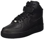 Nike Mens Air Force 1 High 07 Basketball Shoes Black/Black 315121-032 Size 11