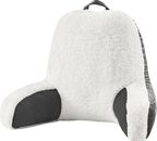Sherpa Reading Pillow with Support Arms, Bed Pillows for Sitting up in Bed/Couch