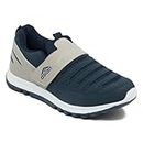 ASIAN Men's Synthetic Sports Shoes (Blue, 8)